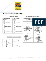 Teoria de Lentes Esféricas