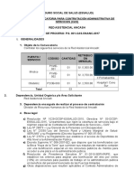 Convocatoria de Essalud Del Hospital I Cono Sur