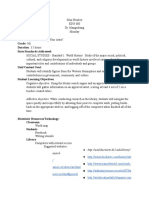 Grade: 5th Duration: 3.5 Hours State Standards Addressed:: Http://washburnarts.k12.edu/library/ Search