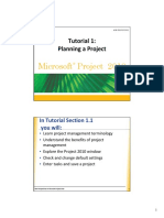 Ms Project Tutorial.01