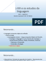 Aula 5 - Estudos Pré-Saussureanos PDF