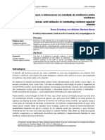 Artigo Avanços e Retrocessos No Combate Da Violência Contra Mulheres Marlene Neves