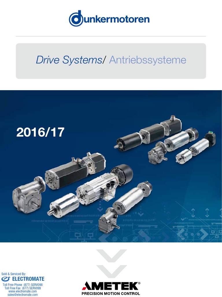 Dunkermotoren Drive Systems | PDF
