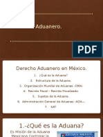 Derecho Aduanero