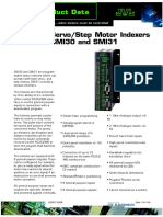 JVL Servo/Step Motor Indexers SMI30 and SMI31