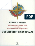 Richard E. Nisbett-Dusuncenin Cografyasi PDF