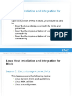 R MOD 07-Linux Host Installation and Integration for Block