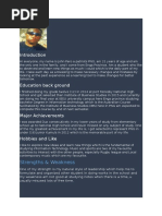 My Profile