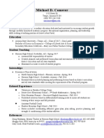 Resume Education Related