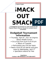 Smack Out Smack Flyer