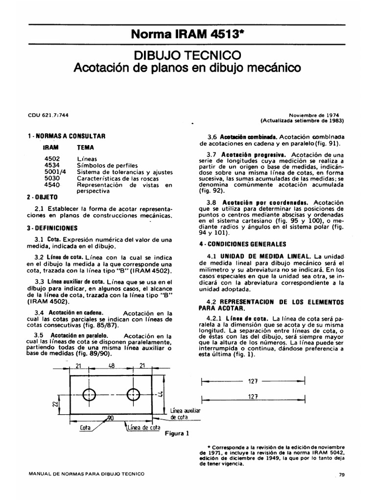 Normas Iram Acotacion PDF | PDF