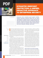 Symantec Endpoint Protection: A Unified, Proactive Approach To Enterprise Security