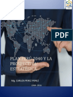 Plan Peru 2040 y Prospectiva EstrategicaCarlos-Pérez-Pérez