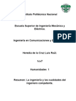 La Ingeniería y Las Cualidades Del Ingeniero Competente.