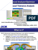 3DCS Advanced Analyzer-Optimizer