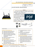 F7836 GPS+LTE&WCDMA WIFI ROUTER SPECIFICATION