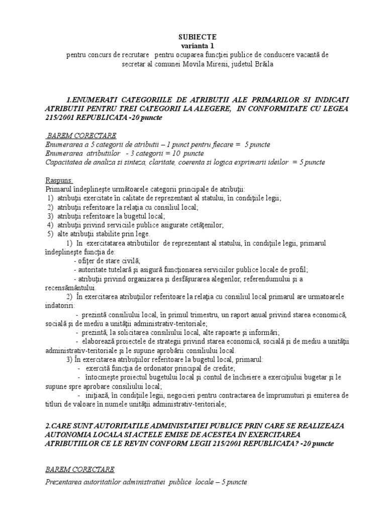 Subiecte Conc Ionescu Geta