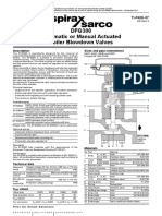 DFG300 Automatic or Manual Actuated Boiler Blowdown Valves-Technical Information