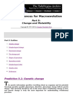 Change and Mutability