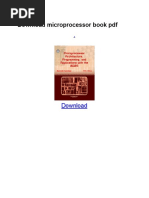 Download Download Microprocessor Book PDF by Jagan Eashwar SN346644143 doc pdf