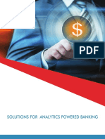 SOLUTIONS FOR ANALYTICS POWERED BANKING