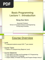 Introduction to C Langlect 01