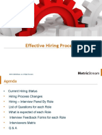 Effective Hiring Process