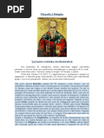 Filosofia X Religião - Taciano Contra Os Filósofos