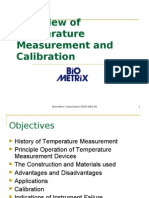 Biometrix Overview of Temperature Measurement and Calibration