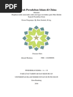Download Makalah Sejarah Peradaban Islam Di China Ahmad Maulana 1162080006 by Ahmad Maulana SN346662721 doc pdf