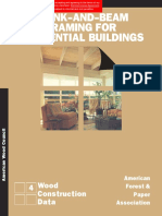WCD 4 - Plank-And-Beam Framing For Residential Buildings