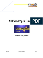 MIDI Für Einsteiger PDF