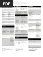 Intermediate Python Cheat Sheet