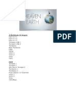 Heaven to Earth Draft # 1