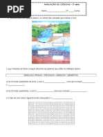 atividades de ciencia 6 ano