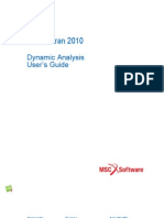 MD Nastran 2010 Dynamic Analysis User's Guide