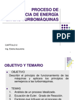 Proceso de Transferencia de Energía en Las Turbo Maquinas