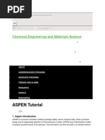 Aspen Hysys Worked Example