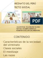 Aspecto Social en El Virreinato