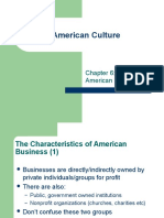 American Culture: Chapter 6: The World of American Business