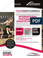 Women's Volleyball Leaflet PDF