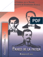 Vol 5. Padres de La Patria. Roberto Cassa PDF