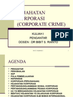 Corporate Crime I