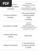 Print › Lecture 1 - Nutrition Overview _ Quizlet