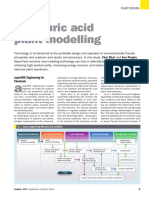 Sulphur Acid Plant Modelling (PFD Detailed) PDF