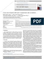 FASJ - 2017 - Zwiers - Rare Causeof Lateral Ankle Pain - Symptomatic Talus Secundarius - Case Report