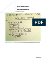 Complex Numbers Notes