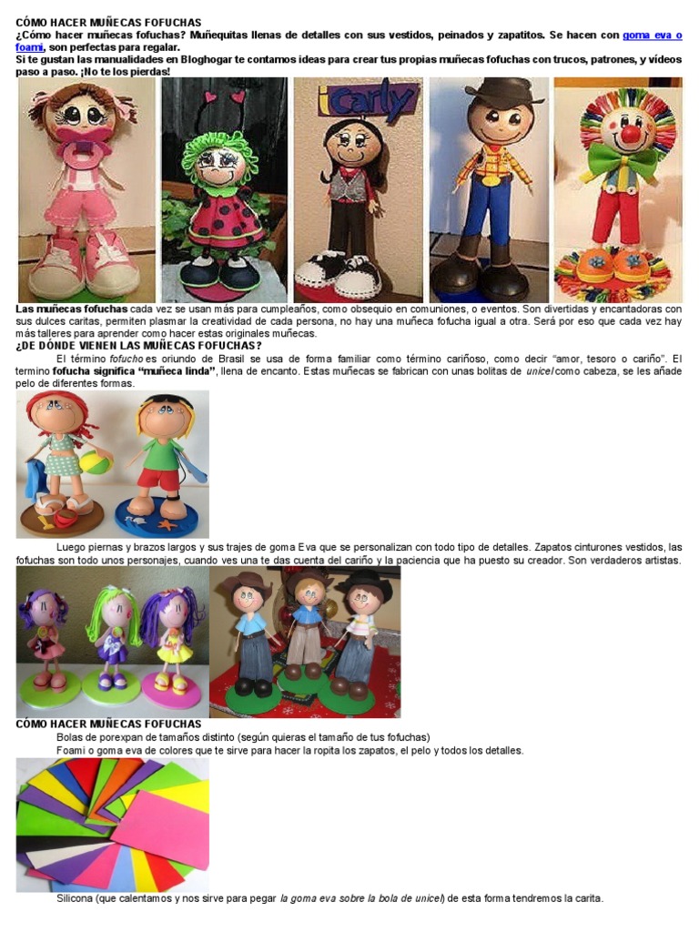 cómo hacer cosas para tus muñecas