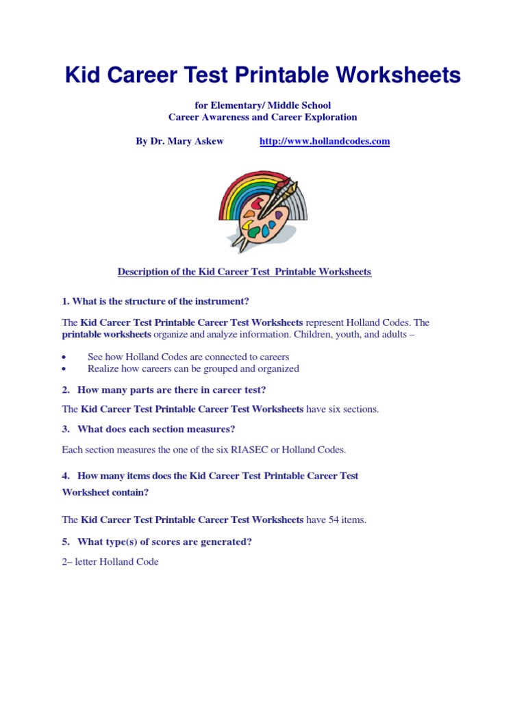 Worksheets Career Exploration Worksheets For Highschool Students career exploration worksheets printable livinghealthybulletin test special education teachers