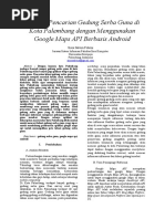 Download Aplikasi Pencarian Gedung Serba Guna Di Kota Palembang Dengan Menggunakan Google Maps API Berbasis Android by sisca SN346716975 doc pdf